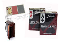 Fournier 2800 τεράστιες χαρακτηρισμένες πλαστικό κάρτες παιχνιδιού εξαπάτησης για τη συσκευή ανάλυσης πόκερ