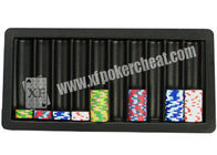 Κάμερα δίσκων επιτραπέζιων τσιπ πόκερ, χαρακτηρισμένος παίζοντας προάγγελος πόκερ καρτών