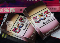 Στενές κανονικές κάρτες παιχνιδιού εγγράφου REVELOL DX στηριγμάτων τυχερού παιχνιδιού δεικτών