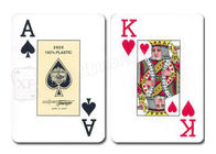Ισπανικό Fournier 2826 πλαστικά στηρίγματα παιχνιδιού που παίζουν μπλε κόκκινες 2 γέφυρες καρτών