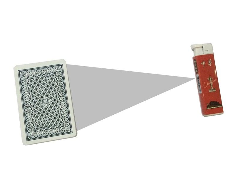Αυτόματη πλαστική ελαφρύτερη κάμερα ανίχνευσης για την ανίχνευση των αόρατων χαρακτηρισμένων καρτών παιχνιδιού